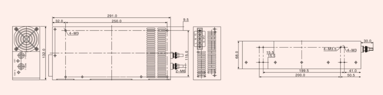 S-800W series switching power supply