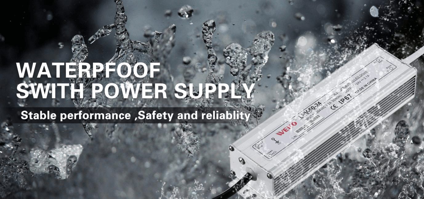 waterpfoof swith power supply